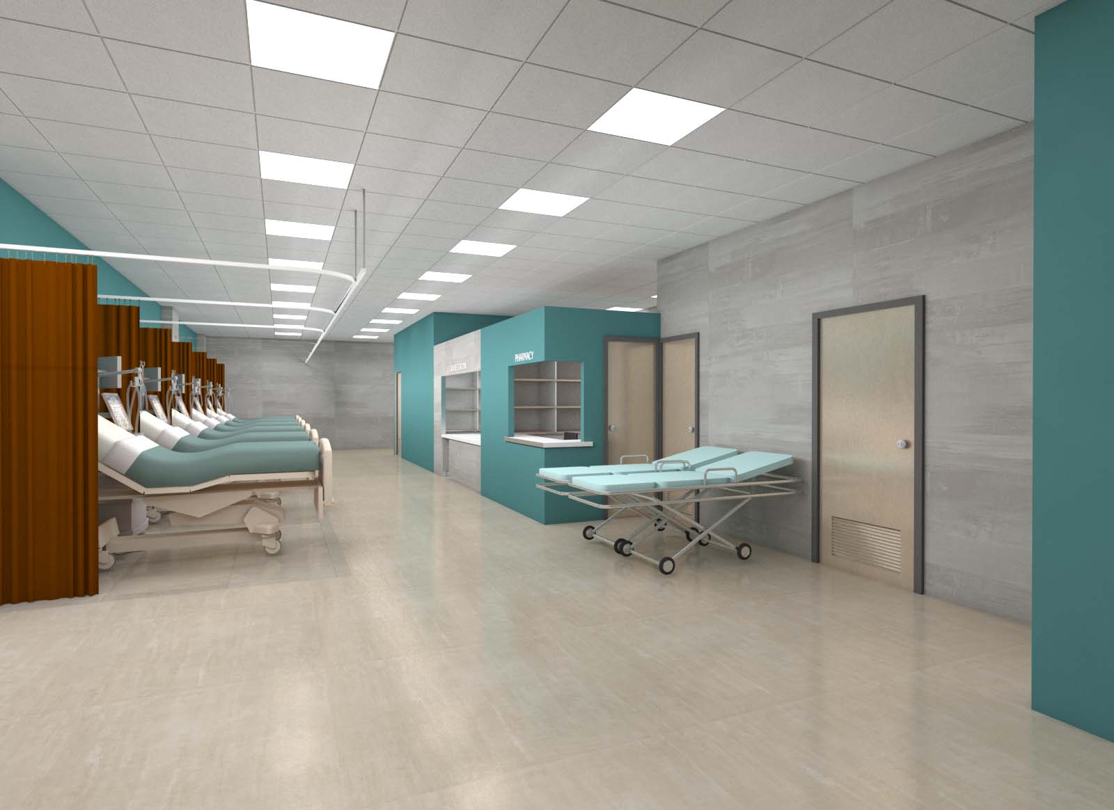 Hospital ICU Design Idea - Artifex Interio